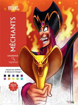 COLORIAGES MYSTÈRES DISNEY - MÉCHANTS (LIVRE DE COLORIAGE PAR NUMÉROS)
